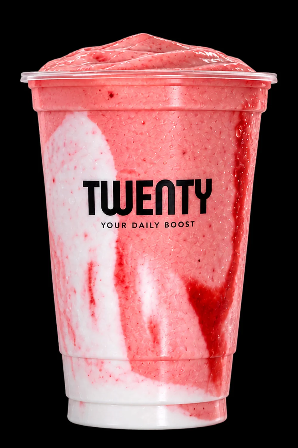 Hailey knows — strawberry and sea moss smoothie