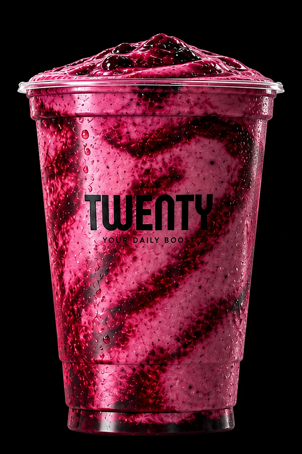 Young, not done — berry smoothie